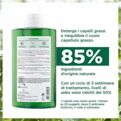 Klorane Shampoo all'Ortica Capelli Grassi 400 ml