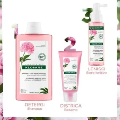 Klorane Shampoo Delicato alla Peonia Bio Lenitivo 400 ml