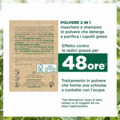 Klorane Shampoo Maschera 2 in 1 all'Ortica Bio e Argilla 24 g