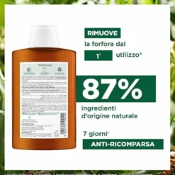 Klorane Shampoo Riequilibrante Antiforfora con Galanga 200 ml