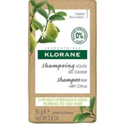 Klorane Shampoo Solido al Cedro Detergente Purificante 80 g