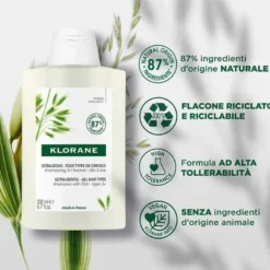 Klorane Shampoo Ultra-Gentile Latte D'Avena 200 ml