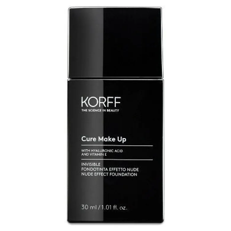 Korff Cure Make Up Fondotinta Invisible Effetto Nude Colore 01