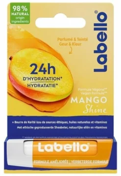 Labello mango shine burrocacao labbra colorato e idratante all'aroma di mango 4,8g