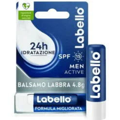 Labello Uomo Stick Protezione Labbra Burro Cacao 5,5 ml
