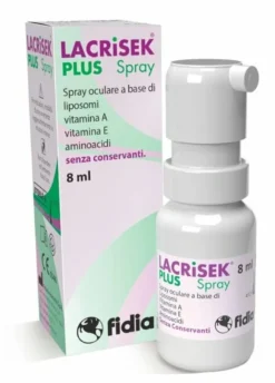 Lacrisek plus spray senza conservanti soluzione oftalmica 8ml