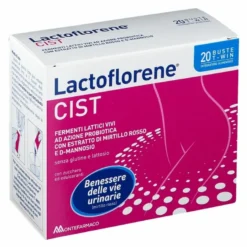 Lactoflorene Cist Integratore Benessere Delle Vie Urinarie 20 Bustine