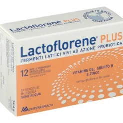 Lactoflorene Plus Integratore Intestinale Monodose 12 Bustine