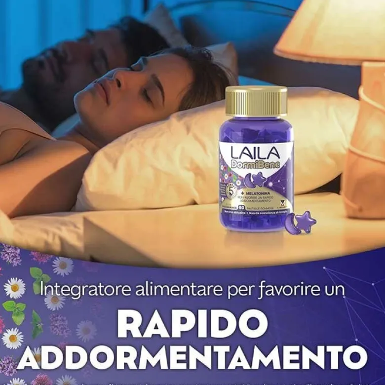 Laila Dormibene Per Il Sonno 60 Pastiglie Gommose