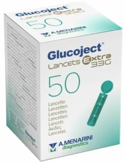 Lancetta pungidito glucoject extra gauge 33 50 pezzi