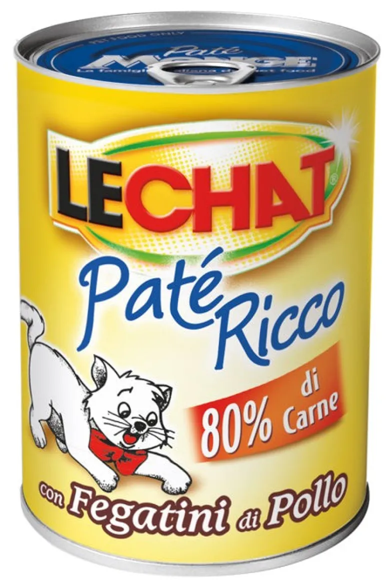 Lechat Pate' Gatto Fegatini Pollo 400 g