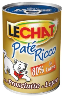 Lechat Pate' Gatto Prosciutto Lepre 400 g