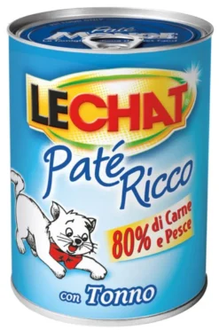 Lechat Pate' Gatto Tonno Naturale 400 g