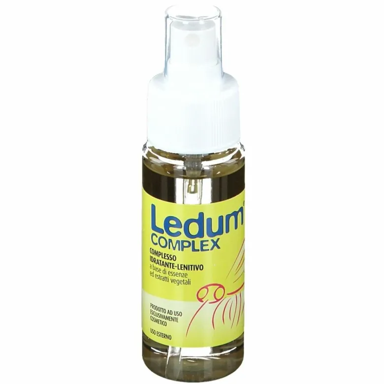 Ledum Complex Lozione Spray Idratante Lenitivo Punture Insetto Antizanzare 60 ml