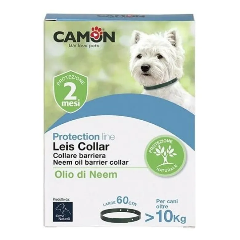 Leis Collare Barriera Con Olio Di Neem Cane 60 Cm