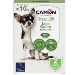 Leis collare barriera con olio di neem cane 35 cm Taglia S