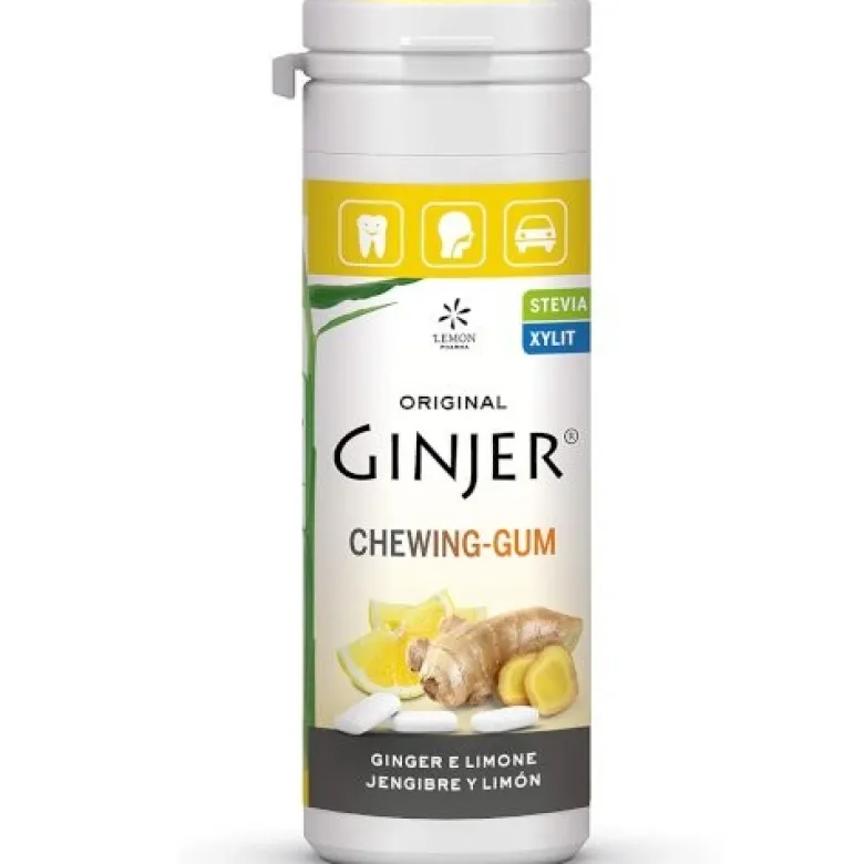 Lemon pharma gomme ginjer e limone 36 g
