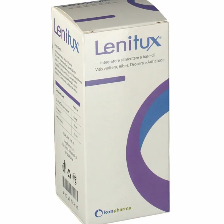 Lenitux sciroppo sedativo per la tosse 100ml
