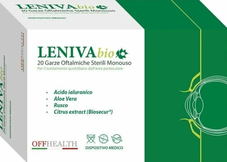 Leniva bio garze oftalmiche20p