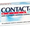 Lente a contatto monouso giornaliera contacta daily lens 15-1,00 15 pezzi