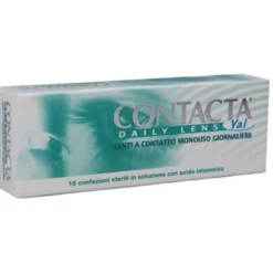 Lente a contatto monouso giornaliera contacta daily lens yal15 -2,25 15 pezzi