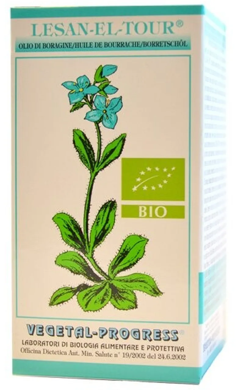 Lesan-El-Tour Olio di Borragine Integratore di Omega-6 50 capsule