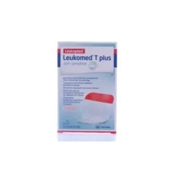 Leukomed t plus skin sensitive medicazione post-operatoria trasparente impermeabile con massa adesiva al silicone 5x7,2cm 5 pezzi