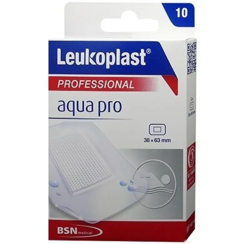 Leukoplast Aqua-Pro Cerotti Impermeabili 38x63 mm 10 Pezzi