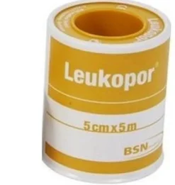 Leukopor Cerotto Su Rocchetto m 5x5 cm