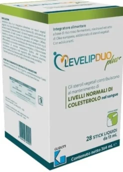 LevelipDuo Integratore Per Controllo Colesterolo 28 Stick