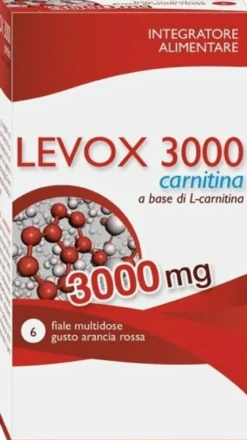 Levox 3000 carnitina 6fl