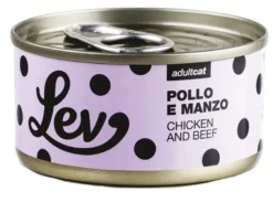 Lev Pollo Manzo Lattina 70 g