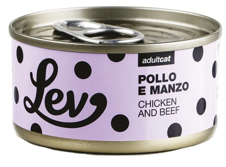 Lev Pollo Manzo Lattina 70 g