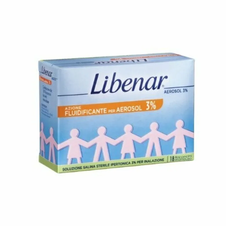 Libenar Aerosol 3% Soluzione Salina Ipertonica 30 Flaconcini