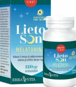 Lietoson melatonina 120 compresse fast retard