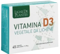 Ligne de plantes vitamina d3 vegetale 45 capsule
