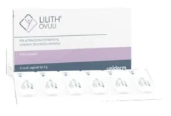 Lilith Ovuli Vaginali Per la Secchezza Vaginale e Alterazioni distrofiche 6 pezzi