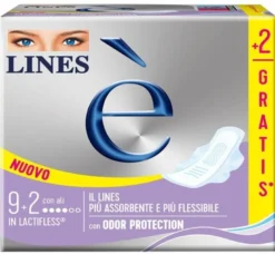 Lines è Assorbenti con Ali per Flussi Normali 11 pz