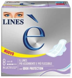 Lines È Assorbenti Con Ali 8 Pezzi