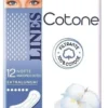Lines cotone non ultra notte distesi 12 pezzi