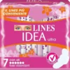 Lines idea ultra flussi abbondanti con ali 7 assorbenti