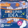 Lines idea ultra notte con ali 8 assorbenti