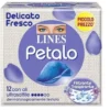 Lines petalo blu assorbente con ali 12 pezzi