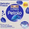 Lines Petalo Blu Notte Assorbenti Con Le Ali 9 Pezzi