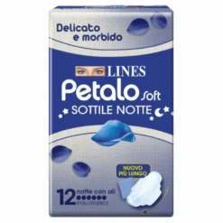 Lines petalo soft notte 12 pezzi