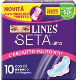 Lines seta ultra assorbenti ali dwct 10 pezzi