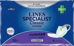 Lines Specialist Classic Pannoloni Sagomati Maxi Unisex