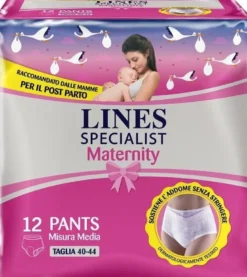 Lines Specialist Maternity Pants Taglia Media 12 Pezzi