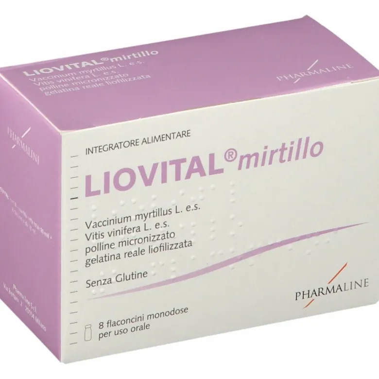 Liovital mirtillo per il benessere dei tuoi occhi 8fl 10ml