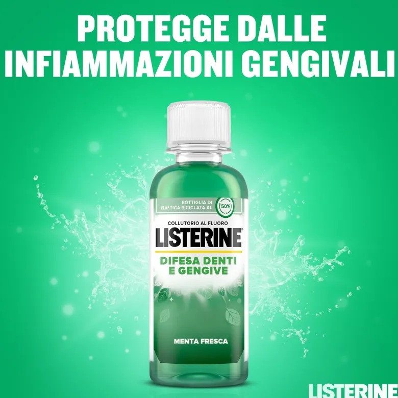 Listerine Collutorio Difesa Denti e Gengive 95 ml